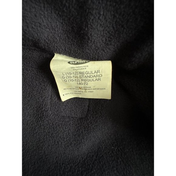Old Navy worn once jacket Snowboarder 3 in 1 navy crockett boy Size L 10-12 - Picture 4 of 12